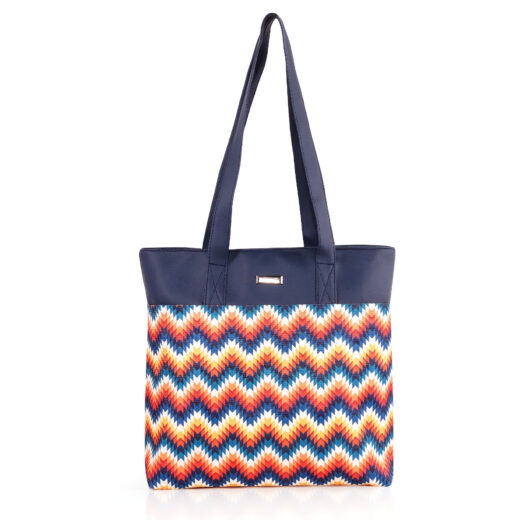 HAWKWOOD Geometric Printed Tote Bag