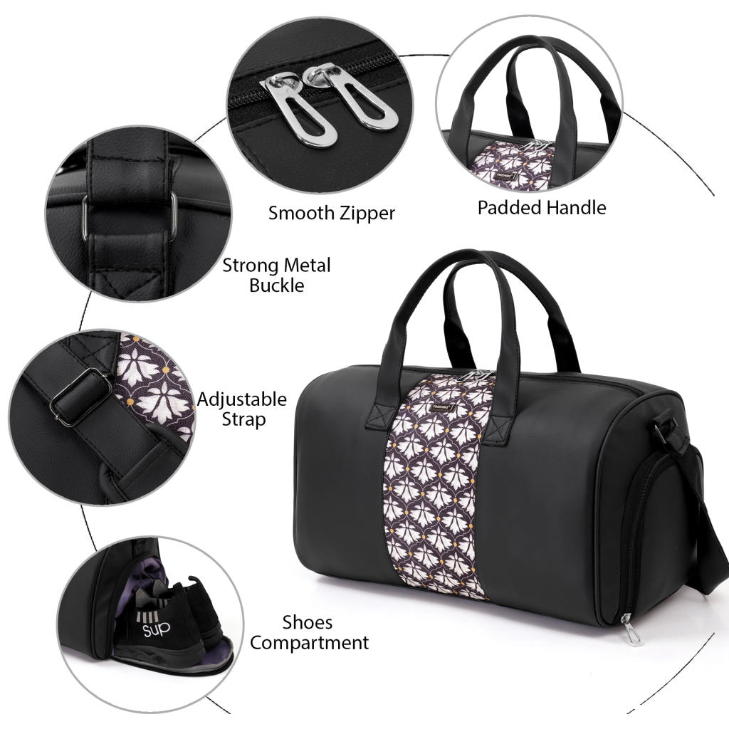Sports Gym Bag with Shoe Compartment - Image 13