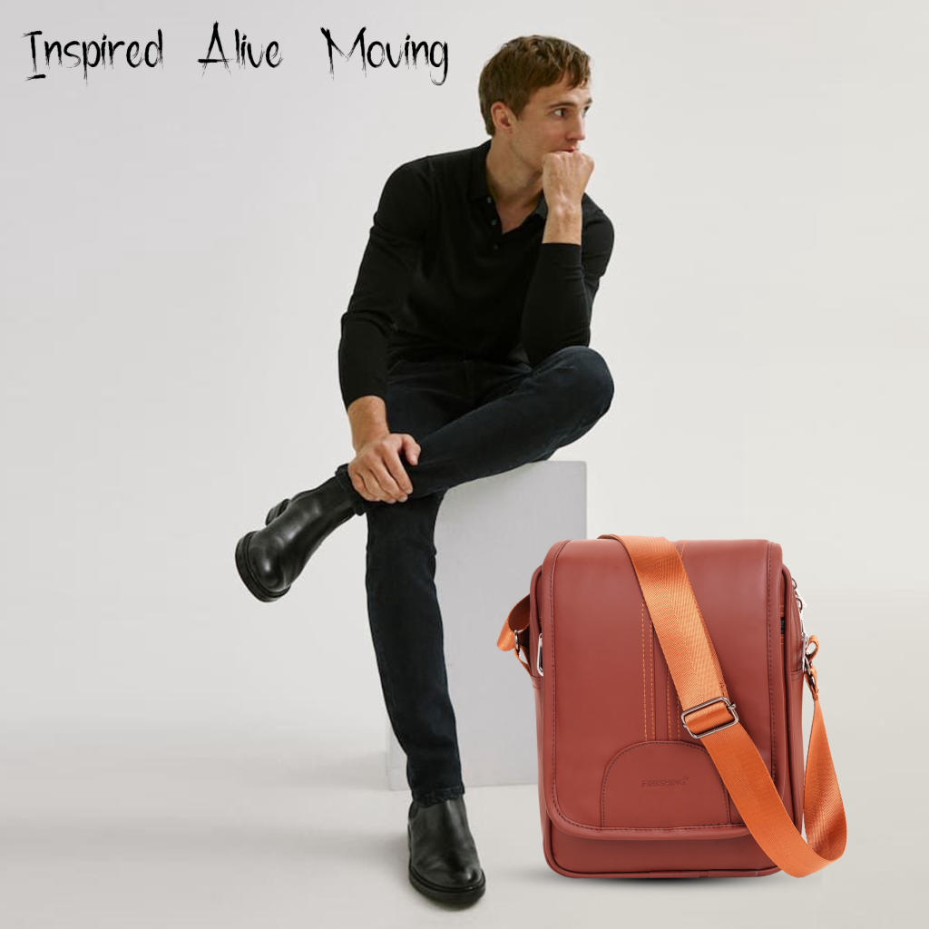 Brown Luxora Sling with Flap - Image 2