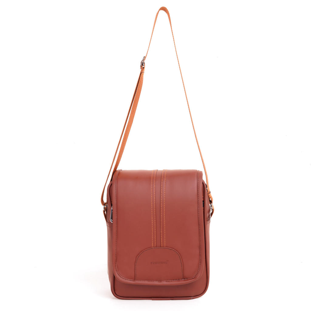 Brown Luxora Sling with Flap - Image 6