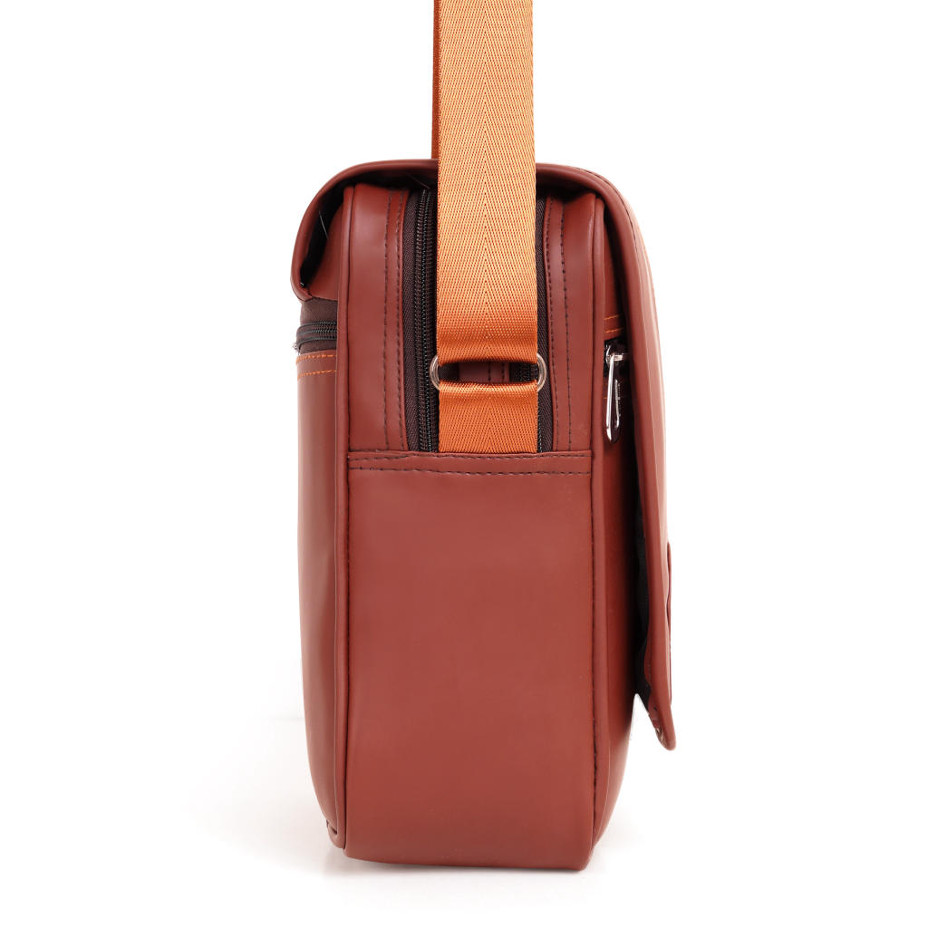 Brown Luxora Sling with Flap - Image 7