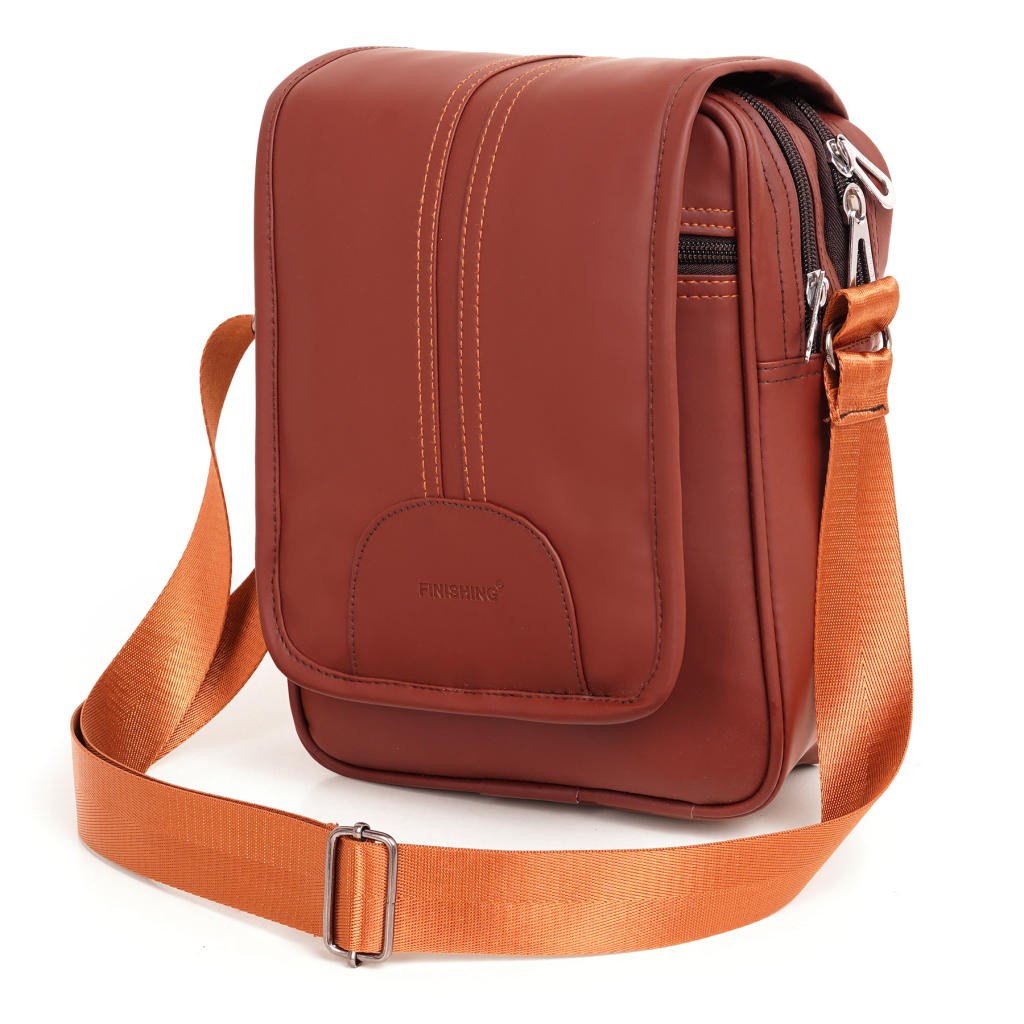 Brown Luxora Sling with Flap - Image 9