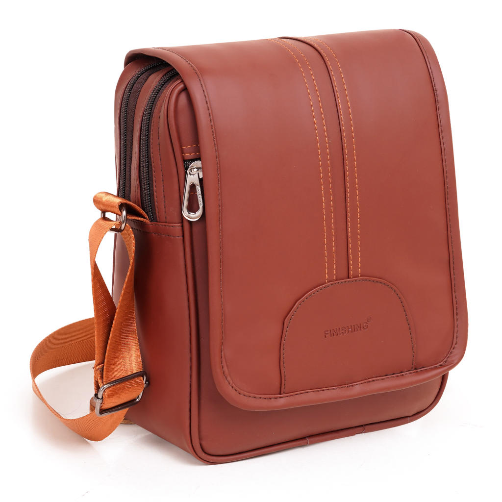 Brown Luxora Sling with Flap - Image 10
