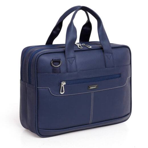 Leather office bag for professionals