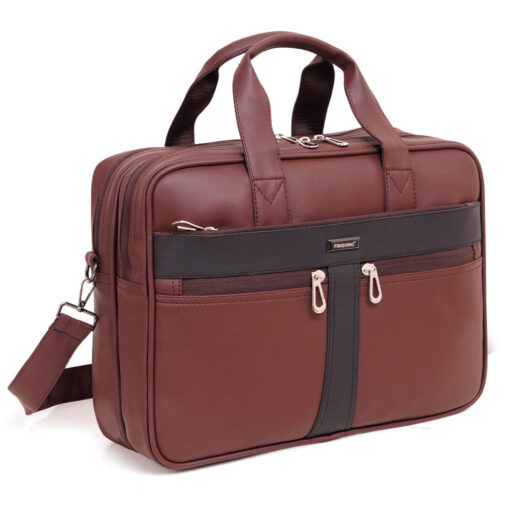 Leather office bag
