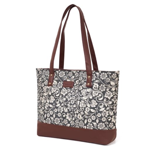 Finishing Women's Handcrafted Shoulder Tote Bag and Handbag for Office and College