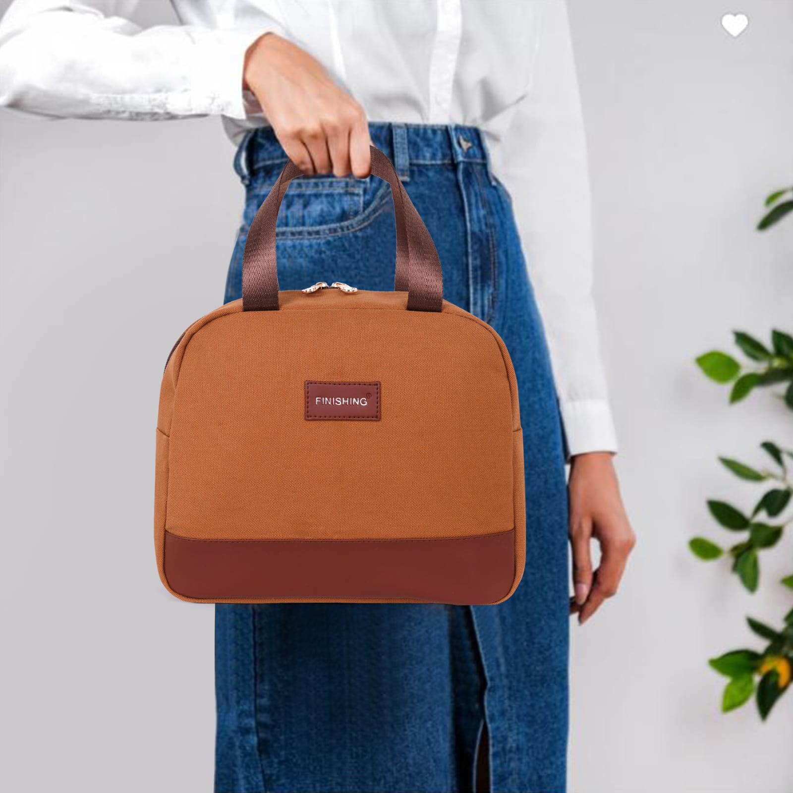 Canvas insulated Office Lunch Bag - Image 6