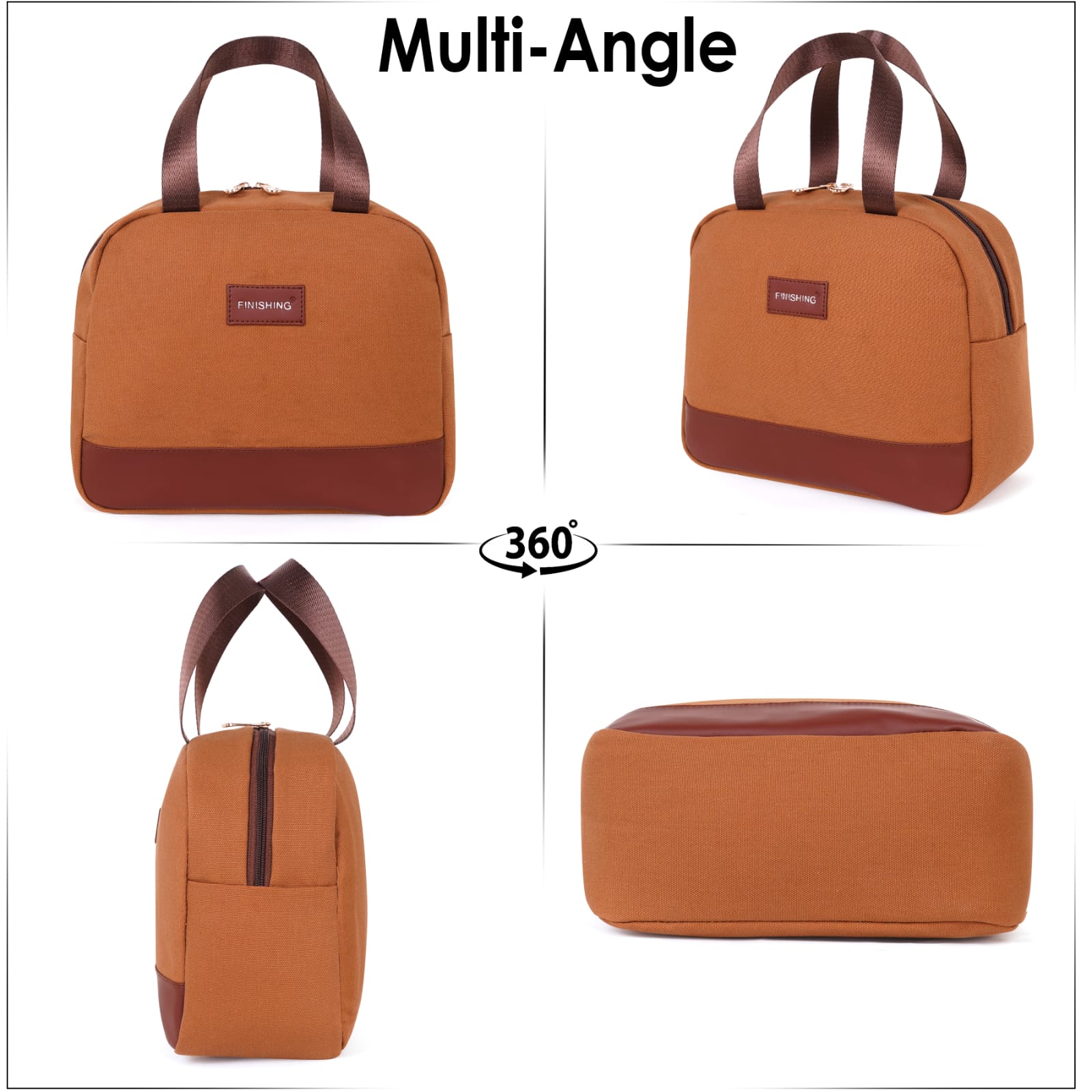 Canvas insulated Office Lunch Bag - Image 5