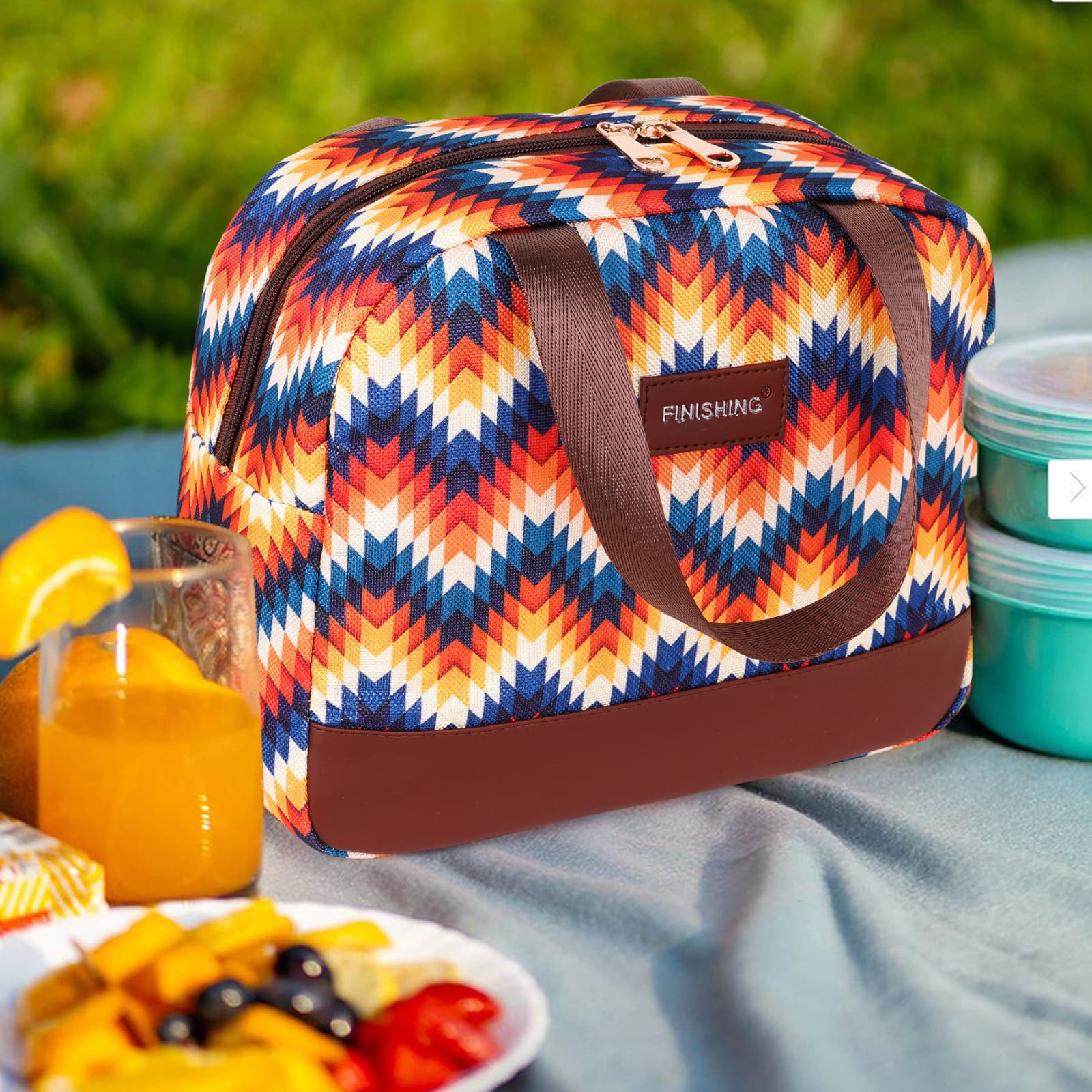 Tie Day insulated Lunch Bag - Image 8