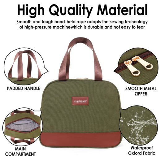 Mehdi Green Men's Insulated Lunch BAG